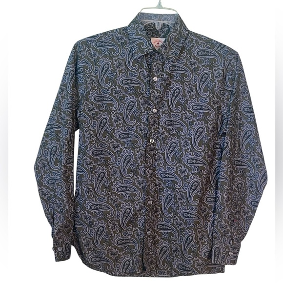 Brooks Brothers Other - Brooks Brother Red Fleece Cotton, paisley print dress shirt. Size small. GUC